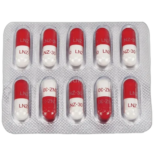 lanzol 30mg capsule 10's